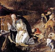 Lucas van Leyden The Temptation of St Anthony France oil painting artist